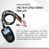 Brio Akü Test Cihazı Dijital Mini 12V - 2