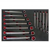 Brio Anahtar Yıldız Set 12 Parça 6X7-30X32 Sünger Yataklı - 1