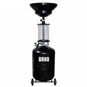 Brio Havalı Karterden Yağ Boşaltma Cihazı Fanuslu Seviye Gösterge Camlı Geniş Hunili 80+9 Lt - 1