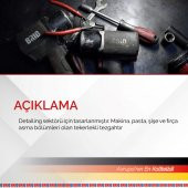 Brio Hareketli Temizlik Tezgâhı Detailing Tezgahı Kırmızı - 3