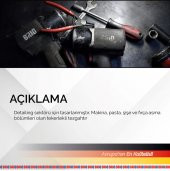 Brio Hareketli Temizlik Tezgahı Siyah - 4