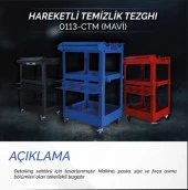 Brio Hareketli Temizlik Tezgahı Mavi thumbnail 2