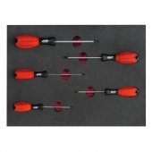 Brio Tornavida Seti Torx (Tork) 5 Parça T10-T30 Sünger Yataklı - 1