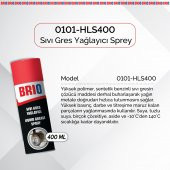 Brio Sıvı Gres Yağı Sprey Sıvı Gres Yağlayıcı Sprey 400 Ml - 2