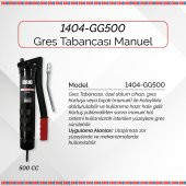 Brio Gres Tabancası Gres Yağı Pompası Manuel thumbnail 2