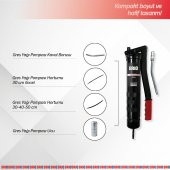 Brio Gres Tabancası Gres Yağı Pompası Manuel thumbnail 3