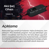 Brio Akü Şarj Cihazı 12X24V 7A - 3