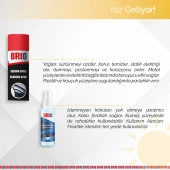Brio Yazlık Bakım Seti Silikon Sprey + Sprey Koku + Klima Tazeleme Spreyi + Cam Temizleme Sabunu thumbnail 5