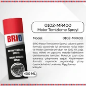 Brio Susuz Motor Temizleme Spreyi Motor Parlatıcı Sprey 400 Ml thumbnail 2