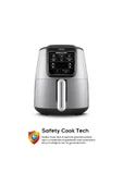 Karaca Air Pro Cook Xl 2 In 1 Konuşan Airfryer Cool Gray - 4