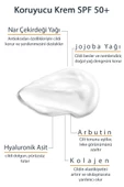 Ton Eşitleyici, Iz Bırakmayan, Ferahlık, Leke Karşıtı Kolajen Içeren Güneş Kremi Light Spf50 50 ml - 2