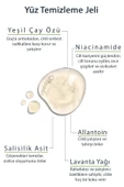 Yağlı, Karma Ciltler Için Sivilce Siyah Nokta Karşıtı Arındırıcı Yeşil Çay Özlü Temizleme Jeli 200ml - 2