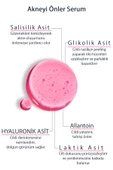 10% AHA + 2% BHA Gözenek Sıkılaştırıcı Ve Akne Karşıtı, Cilt Yenileyici Kırmızı Peeling Serum 30 ml - 2