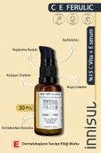 C E Ferulıc Yaşlanma Karşıtı,ton Eşitleyici %15 Ascorbic Acid & Ferulic Acid C Vitamin Serum 30ml - 1