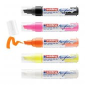 Edding Markör Akrilik Kalın Uçlu 5 Li Set Fosforlu 4-5000-6 - 3