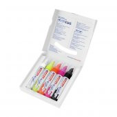 Edding Markör Akrilik Kalın Uçlu 5 Li Set Fosforlu 4-5000-6 - 4