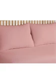 Velvet Dreams 2'li Fermuarlı Pembe Sıvı Geçirmez Yastık Alezi Yastık Koruyucu - 2