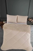 Velvet Dreams Tek Kişilik Lüx Bej Wellsoft Yorgan Çift Taraflı 155x215 thumbnail 2