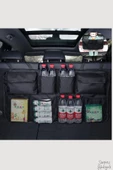 Inndream Araba Araç Oto 8 Cepli Bagaj Organizer Araba Aksesuar Bagaj Çantası thumbnail 7