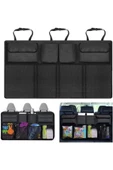 Inndream Araba Araç Oto 8 Cepli Bagaj Organizer Araba Aksesuar Bagaj Çantası thumbnail 2