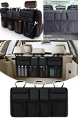 Araç Bagaj Organizer Bagaj Toplayıcı Araba Bagaj Organizer Siyah Araba/araç Bagaj Toplayıcı 8 Cepli thumbnail 3