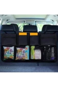 Araba Araç Içi 8 Cepli Oto Eşya Çantası Bagaj Düzenleyici Organizer Çanta thumbnail 1