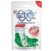 Mis İp Kürdanlı Diş İpi Plus 60+1 Adet - 1
