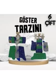 garanti çorap  Eğlenceli Desenli Unisex Soket 6 lı 1e - 1