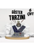 garanti çorap  Eğlenceli Desenli Unisex Soket 6 lı 1d thumbnail 3