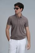 Lufian Minimalist Polo Yaka Kısa Kol Erkek T-Shirt - Günlük Şıklık - 9
