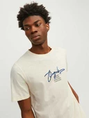 Jack&Jones Minimalist Erkek T-Shirt - Kısa Kol - Günlük - 3