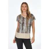 Twomail Kadın T-Shirt MY2150P10772 - 3