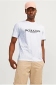 Jack&Jones Minimalist Erkek T-Shirt - Kısa Kol - Günlük - 11