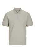 Jack&Jones Oversize Polo Yaka Minimalist Erkek T-Shirt - Kısa Kol thumbnail 4