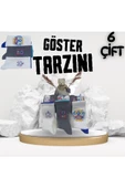 garanti çorap  Eğlenceli Desenli Unisex Soket 6 lı 1f thumbnail 1