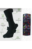 garanti çorap  Eğlenceli Desenli Unisex Soket 3 lü 1c - 3