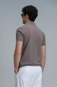 Lufian Minimalist Polo Yaka Kısa Kol Erkek T-Shirt - Günlük Şıklık - 12