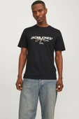 Jack&Jones Minimalist Erkek T-Shirt - Kısa Kol - Günlük - 5