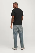 Jack&Jones Minimalist Erkek T-Shirt - Kısa Kol - Günlük - 8