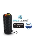 Prozone Rgb Led Işıklı Bluetooth Hoparlör ve Kulaklık Siyah - 1