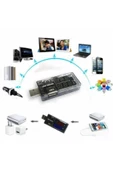 Afzelia Usb Voltmetre, Usb Ampermetre, Usb Akım Ölçer - Çift Usb Çıkışlı - 4