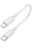 Zilevo Lightning To Usb Type C 20w Hızlı Şarj İphone Uyumlu Data Kablosu 0.25m Kısa Kablo 25cm - 1