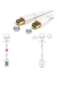 Zilevo Mini Displayport To Mini Displayport Thunderbolt Görüntü Aktarma Kablosu - 5