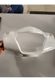 ÜÇ TEKERLEKLİ ELEKTRİKLİ MOTOR FAR MUHAFAZA GRENAJI KARE BEYAZ - 2
