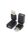 BASTORE Usb Uzatma Aparatı 360 Derece Dönen Dişi Erkek Usb 2.0 Çevirici thumbnail 1