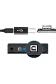 Zilevo Type C To Usb B Midi Klavye Yazıcı Printer Çevirici Dönüştürücü Adaptör thumbnail 3