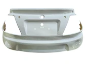 3 TEKERLEKLİ ELEKTRİKLİ MOTOR ARKA GRENAJ BEYAZ - 1