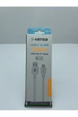 Divex Erc-type-c Usb Hızlı Şarj Kablosu, 1,2m Beyaz - 1