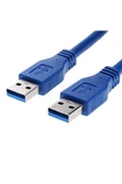 Zilevo Usb 3.0 Erkek Erkek Kablo Mavi - Iki Ucu Erkek Usb 3.0 Data Kablo - 6
