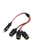 OEM Araç Çakmaklık Çoklayıcı Çoğaltıcı 3 Lü Kablolu 12-24 Volt - 7
